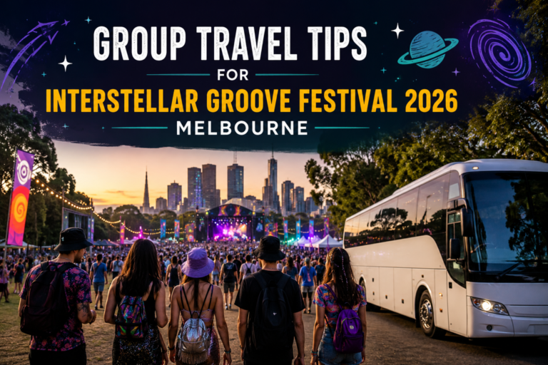 Read more about the article Group Travel Tips for Interstellar Groove Festival 2026 Melbourne